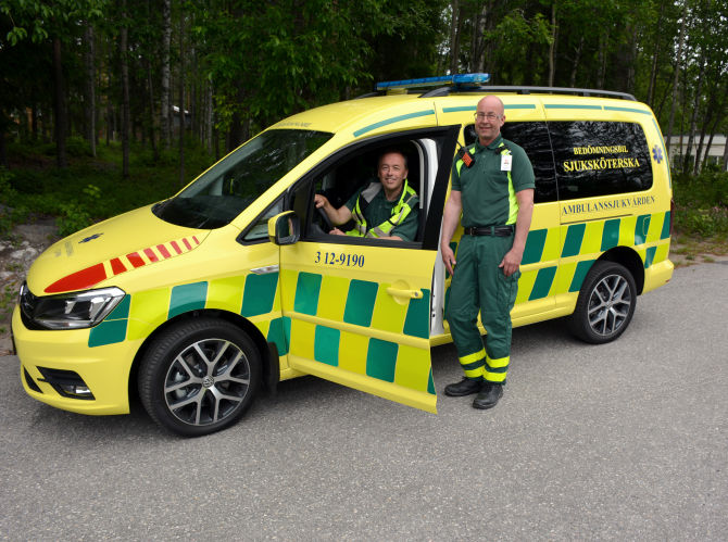 Bedömningsbil kompletterar ambulansvården