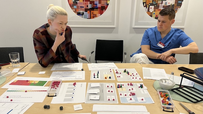 Tränar beslutsfattande med hjälp av brädspel